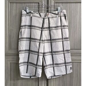 Tony Hawk Plaid Men's Shorts Size 34